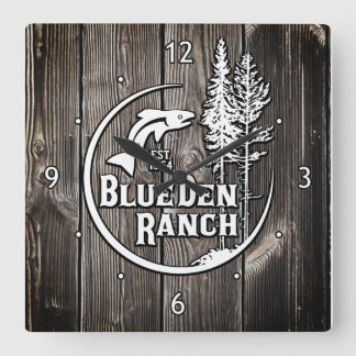 Cuadrado Reloj de acrílico de pared 