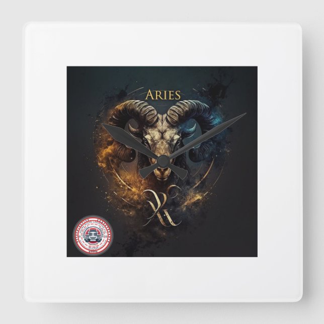 CUADRADO RELOJ DE ARTES (Anverso)