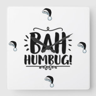 CUADRADO RELOJ DE BAH HUMBUG