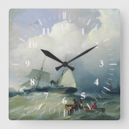 Cuadrado Reloj de batalla marina