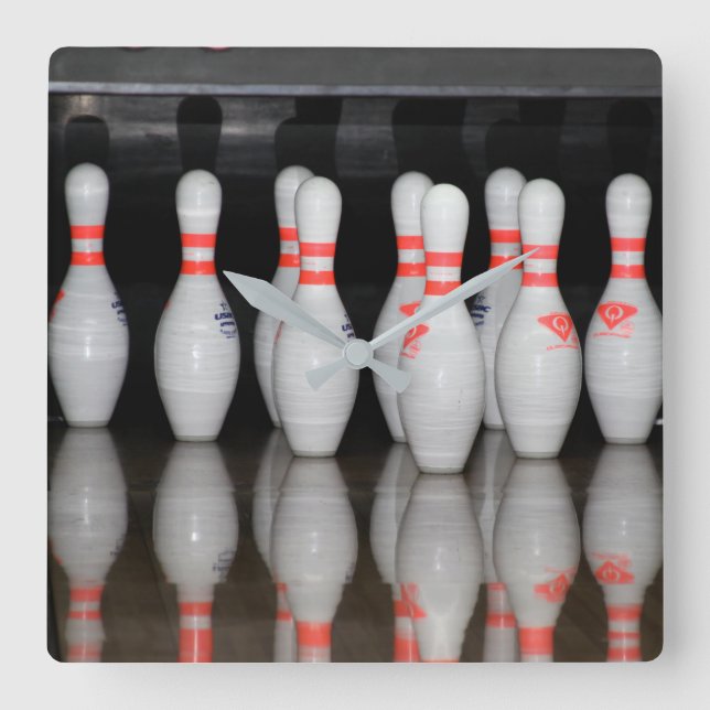 Cuadrado Reloj de bolas (Anverso)