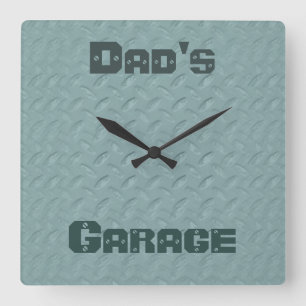 Cuadrado Reloj de encargo del taller del color