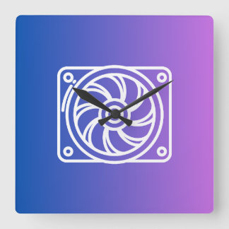 Cuadrado Reloj de enfriador