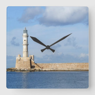 Cuadrado Reloj de faro