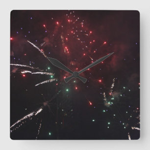 Cuadrado Reloj de Fuegos Artificiales