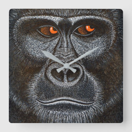Cuadrado Reloj de gorila