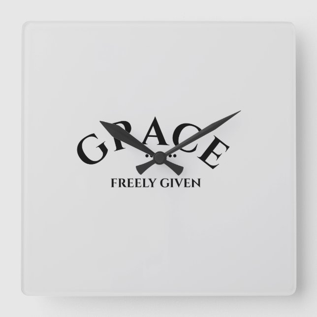 Cuadrado Reloj de gracia (Anverso)