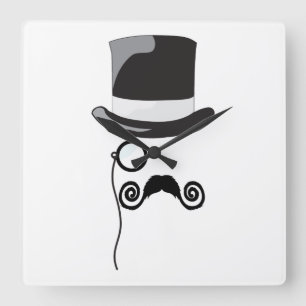 Cuadrado reloj de hidalgo en inglés