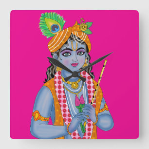 Cuadrado Reloj de Krishna