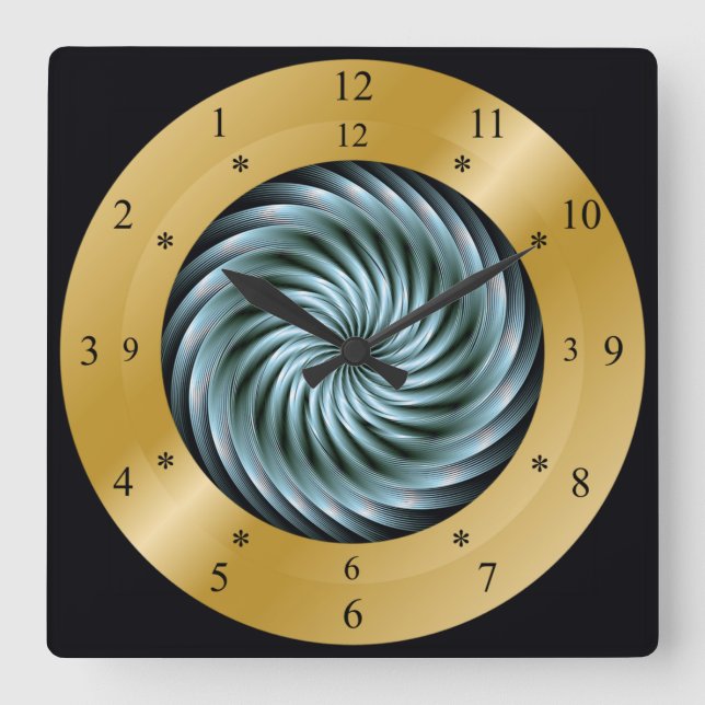Cuadrado reloj de la máquina del tiempo ~ Warp Whirlpool ~ (Anverso)