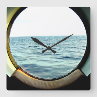 Cuadrado Reloj de la porta de la nave