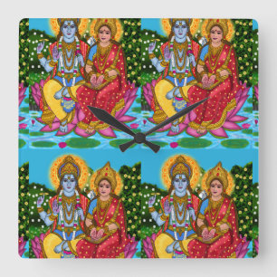 Cuadrado Reloj de Lakshmi Narayan