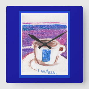 Cuadrado Reloj de LaVazza