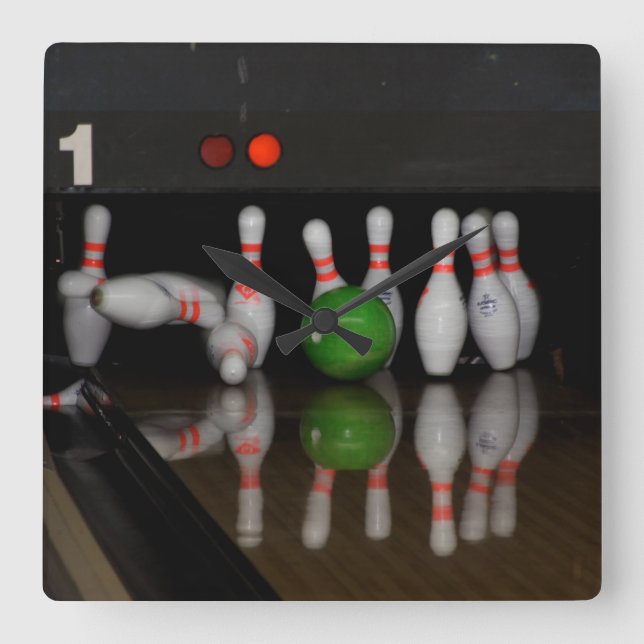 Cuadrado Reloj de los bolos (Anverso)