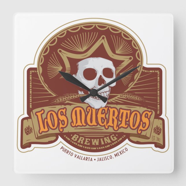 Cuadrado Reloj de Los Muertos (Anverso)