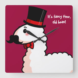 Cuadrado Reloj de lujo de la llama