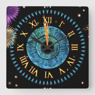 Cuadrado Reloj de medianoche