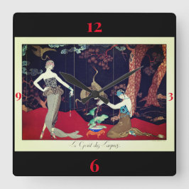 Cuadrado Reloj de moda Barbier Retro