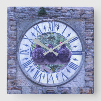 Cuadrado Reloj de pollo