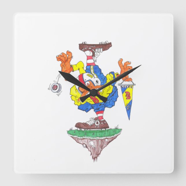 Cuadrado Reloj de promoción 87 (Anverso)