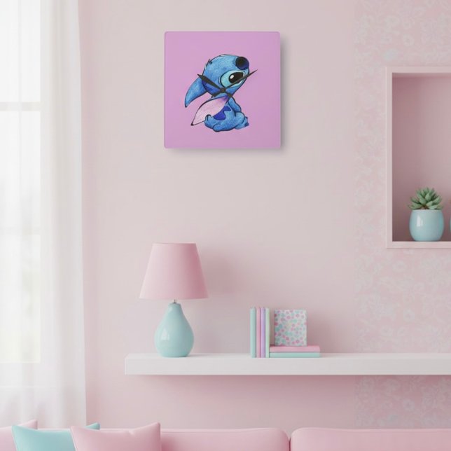 Cuadrado Reloj de punto (Subido por el creador)