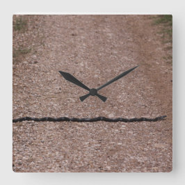 Cuadrado Reloj de serpiente de rata