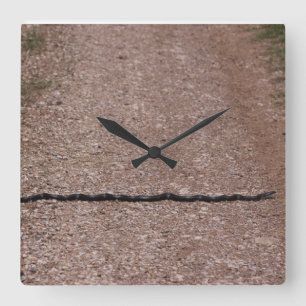 Cuadrado Reloj de serpiente de rata