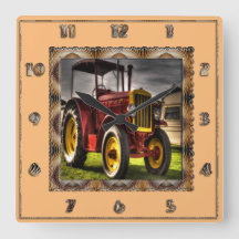 Reloj de tractor antiguo