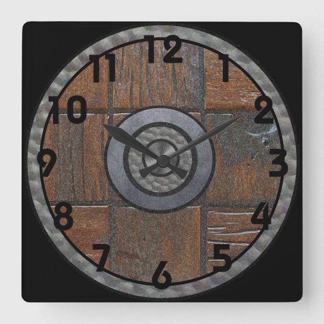 Cuadrado Reloj de Viking (Anverso)