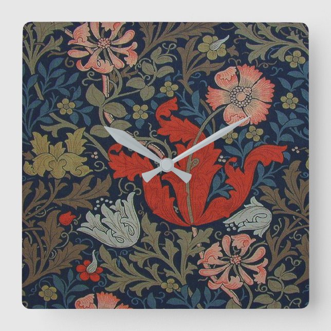 Cuadrado Reloj de William Morris Compton (Anverso)