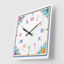 Reloj decorativo elegante para hogar y oficina