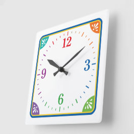 Cuadrado Reloj Decorativo Moderno para Hogar y Oficina