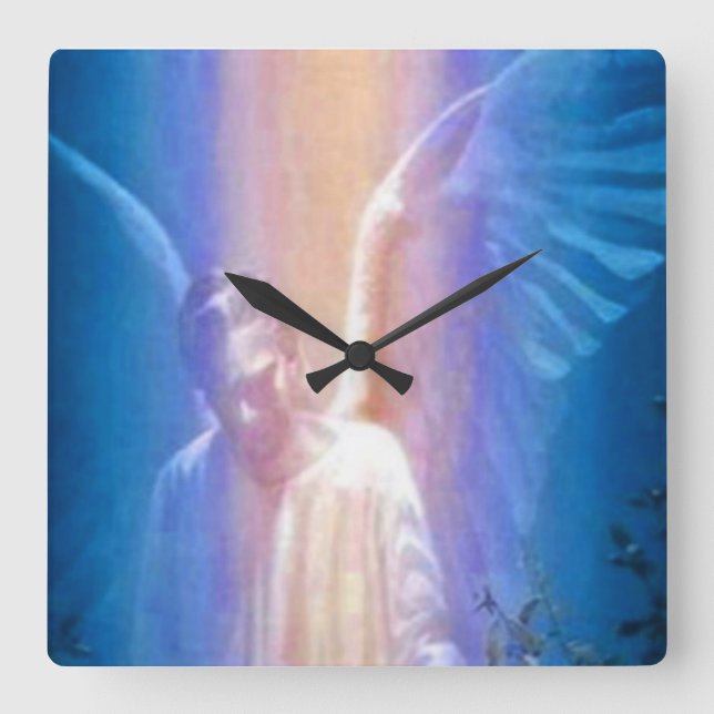 Cuadrado Reloj del ángel de guarda (Anverso)