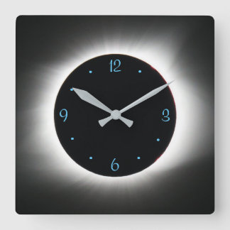 Cuadrado Reloj del eclipse solar