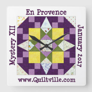 Cuadrado Reloj del En Provence