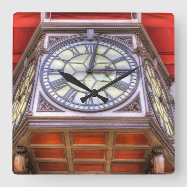 Cuadrado Reloj del ferrocarril de Paddington (Anverso)