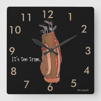 Cuadrado Reloj del golf
