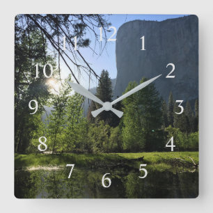 Cuadrado Reloj del Parque Nacional Yosemite