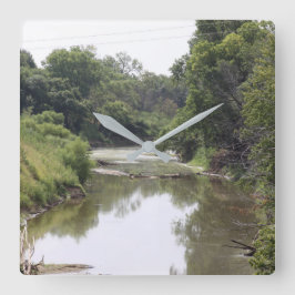 Cuadrado Reloj del río