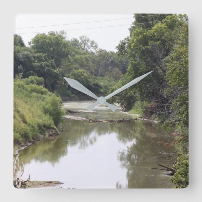 Cuadrado Reloj del río (Anverso)