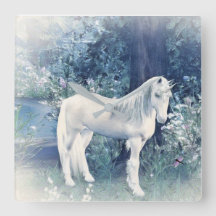 reloj del sueño del bosque de unicornio