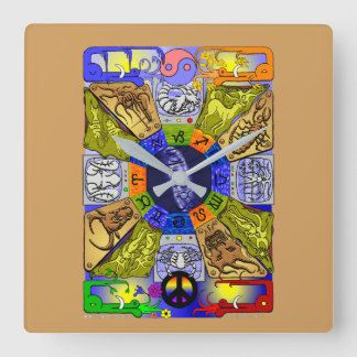 Cuadrado Reloj del zodiaco