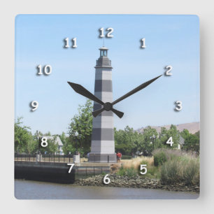 Cuadrado Reloj - Faro de Suisun