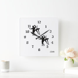 Cuadrado Reloj : Fitness de Poder 