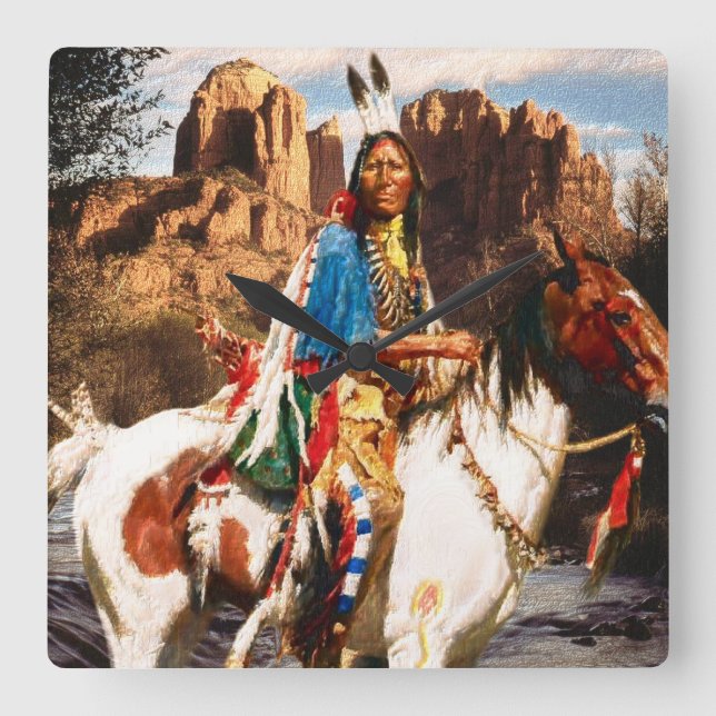 Cuadrado Reloj indio 1A (Anverso)