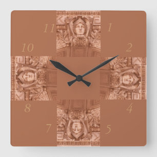 Cuadrado Reloj - Keystone femenino