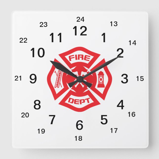 Cuadrado Reloj maltés (Anverso)