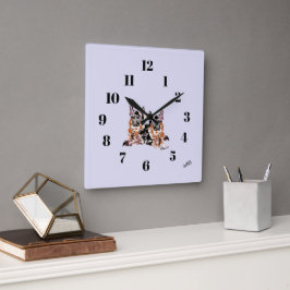 Cuadrado Reloj : Mejor Amigo .