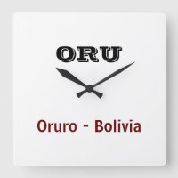 Reloj Oruro - Bolivia