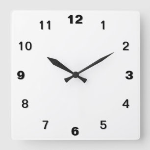 Cuadrado Reloj PM - Simple